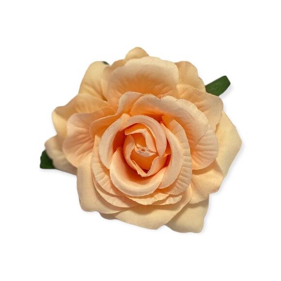 Floral Solid Color Roses Hair Clips, Brooches, Accessories NEW - Picture 4 of 6